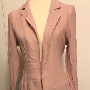 Pale Blush Light Duster Jacket